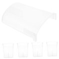 thumbnail image 4 of Raindrops 5Pcs White Plastic Condensation Collector Cups Replacement for Rice Cooker Storage and Water Collection, 4 of 6