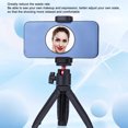 thumbnail image 3 of Teléfono Magnético Selfie Espejo Ultra Delgado Convexo Liviano Para Maquillaje De La Cámara Trasera Vlogging Transmisión De Material Abds Portátil 2.2 Pulgadas Diseño Redondo, 3 of 7