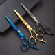 thumbnail image 3 of Tijeras para el cabello, tijeras para cortar el cabello, peluquero, corte de pelo, salones de corte, uso doméstico para hombres y mujeres, 3 of 5