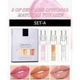 thumbnail image 5 of 3pc Lipstick Set, Clear Shine Lip Oil, Buildable Color, Moisturizing Lip Oil, Water-Based Transparent Lip Gloss, Lipstick 3.5ml, 5 of 6
