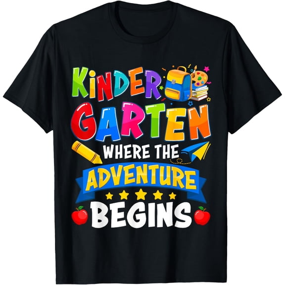 Back To School Kindergarten Teacher Adult T-shirt for Men Women Adult