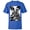 Royal, variant on X-Men Mutant Super Heroes Black and White - Short Sleeve T-Shirt for Kids – Customized-Athletic Heather