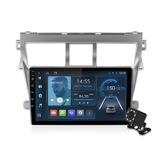 Stereo 1 32g for Toyota Yaris 2008-2015 Gps Wifi Camera