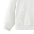 thumbnail image 6 of idosla Girl Boy Oversized Hoodies Fleece Pullover Sweatshirts Kids Fashion Casual Outfits Fall Winter Clothes (White, 10-11 Years), 6 of 9
