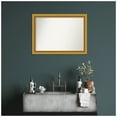 thumbnail image 4 of Amanti Art Custom Wall and Bathroom Mirror (24.75 x 33.75 in.), Townhouse Gold Frame, 4 of 7