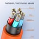thumbnail image 4 of Cable de carga de aleación de zinc de 6 A, súper rápido, adecuado para cargar la línea de datos del teléfono móvil, cable de carga tipo C para Apple Huawei, 4 of 5