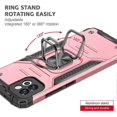thumbnail image 5 of For Samsung Galaxy A03 164mm Magnetic Armor TPU + PC Holder Phone Case, 5 of 5
