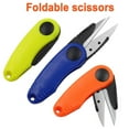 thumbnail image 4 of Folding Scissors Stainless Steel Retractable Fishing Line Clipper Multi-purpose Scissors Fishing Tackle, 4 of 9