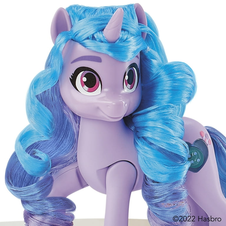 My Little Pony: Make Your Mark Toy See Your Sparkle Izzy Moonbow -- 8-Inch  Pony for Kids that Sings, Speaks, Lights Up - My Little Pony