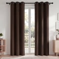 thumbnail image 1 of Blackout Blackout Cortinas, Juego de Cortinas de 2 Piezas para Recámara y Sala de Estar 42x84 Pulgadas, Cortinas Térmicas Aislantes Que Oscurecen la Habitación con Ojales, Reducción de Ruido y Bloque, 1 of 7