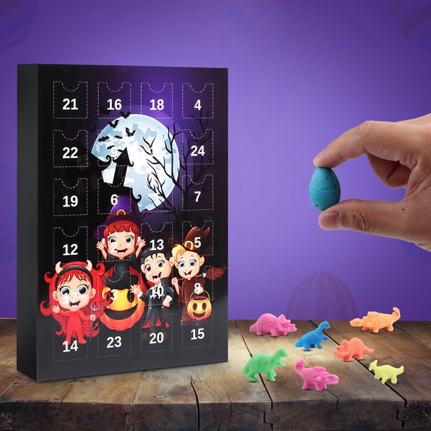 Caja ciega de huevos de dinosaurio, los mejores regalos, calendario de cuenta atrás de Navidad para niños y niñas