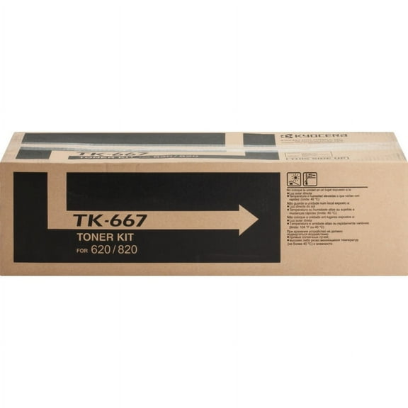 Kyocera, KYOTK667, 620/820 Toner Cartridge, 1 Each