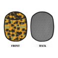 thumbnail image 2 of Pofeuu Hawaii Palms Print Silicone Pot Mat Mitten With Hanging Loop Heat Resistant Oven Mitts Non-Slip Bbq Baking Smoking Potholders, 2 of 7