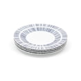 thumbnail image 2 of Mainstays Ink Spiral Print Dinner Plate, set of 4, 2 of 4