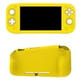thumbnail image 4 of Nintendo Switch Lite Silicone Protective Case with Ergonomic Grips - Full-Body All-In-One Soft Cover for Handheld Console, Anti-Slip Shockproof Grip Shell, 4 of 5