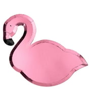 Meri Meri Pink Flamingo Plate, 8ct