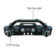thumbnail image 3 of Vijay Wrangler TJ Front Rear Bumpers Compatible with Jeep Wrangler TJ From 1997 to 2006, 3 of 7