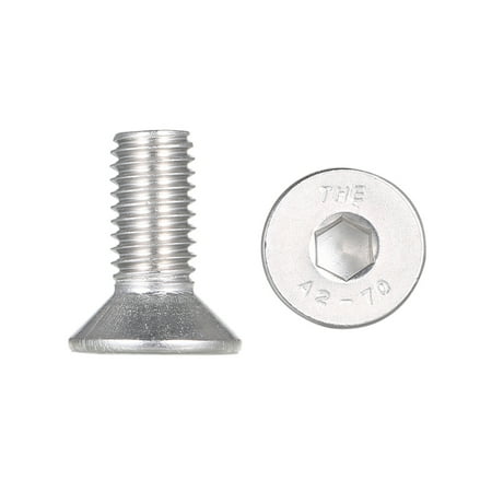 

Carevas DIN7991 304 Stainless Steel Allen Bolt Socket Screws Hex Screw M-8*20