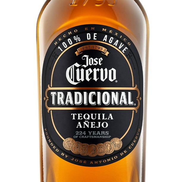 Jose Cuervo Tradicional Anejo Tequila, 40% ABV, 750 ml - Walmart