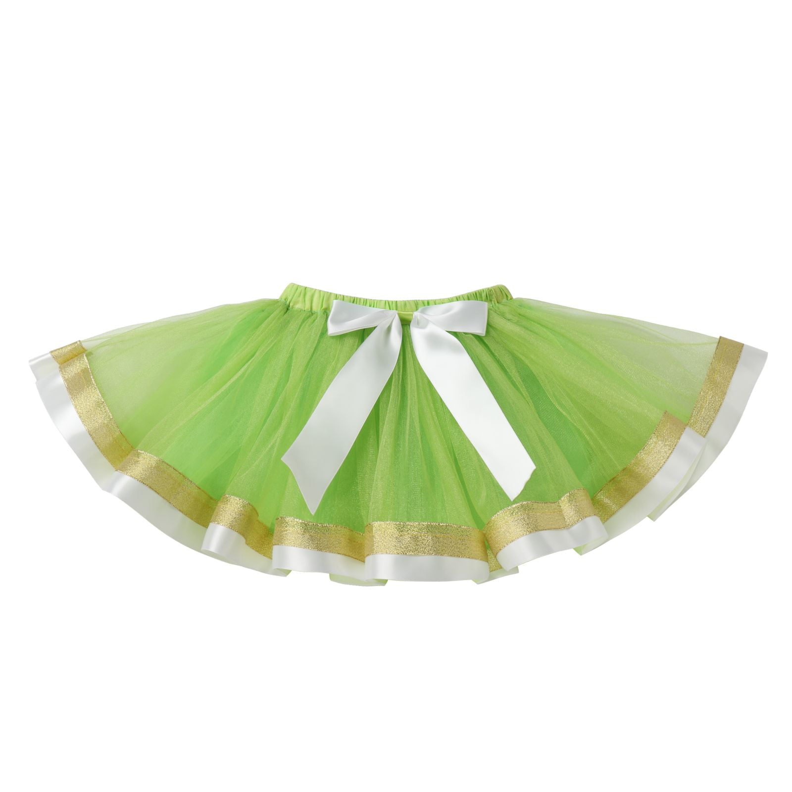 IBTOM CASTLE Infant Baby Girls 1st Birthday Outfits Short Sleeve Romper + Tutu Skirt + Headband 3PCS Set for Cake Smash Photoshoot 1 Year Green