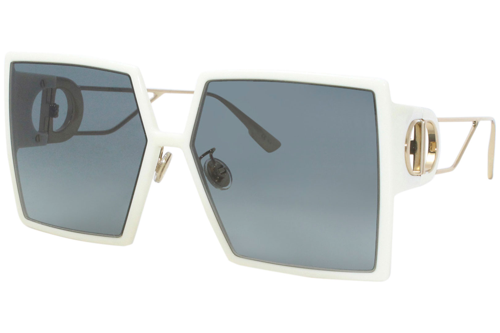 white christian dior sunglasses