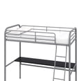 thumbnail image 4 of DHP Metal Loft Bed with Desk, 4 of 9