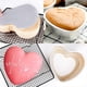 thumbnail image 4 of Molde para Pasteles en Forma de Corazón de 8 Pulgadas, Molde para Pasteles con Forma de Corazón de Aluminio, Molde para Hornear Desmontable Desmontable para Hacer Pasteles, 4 of 5