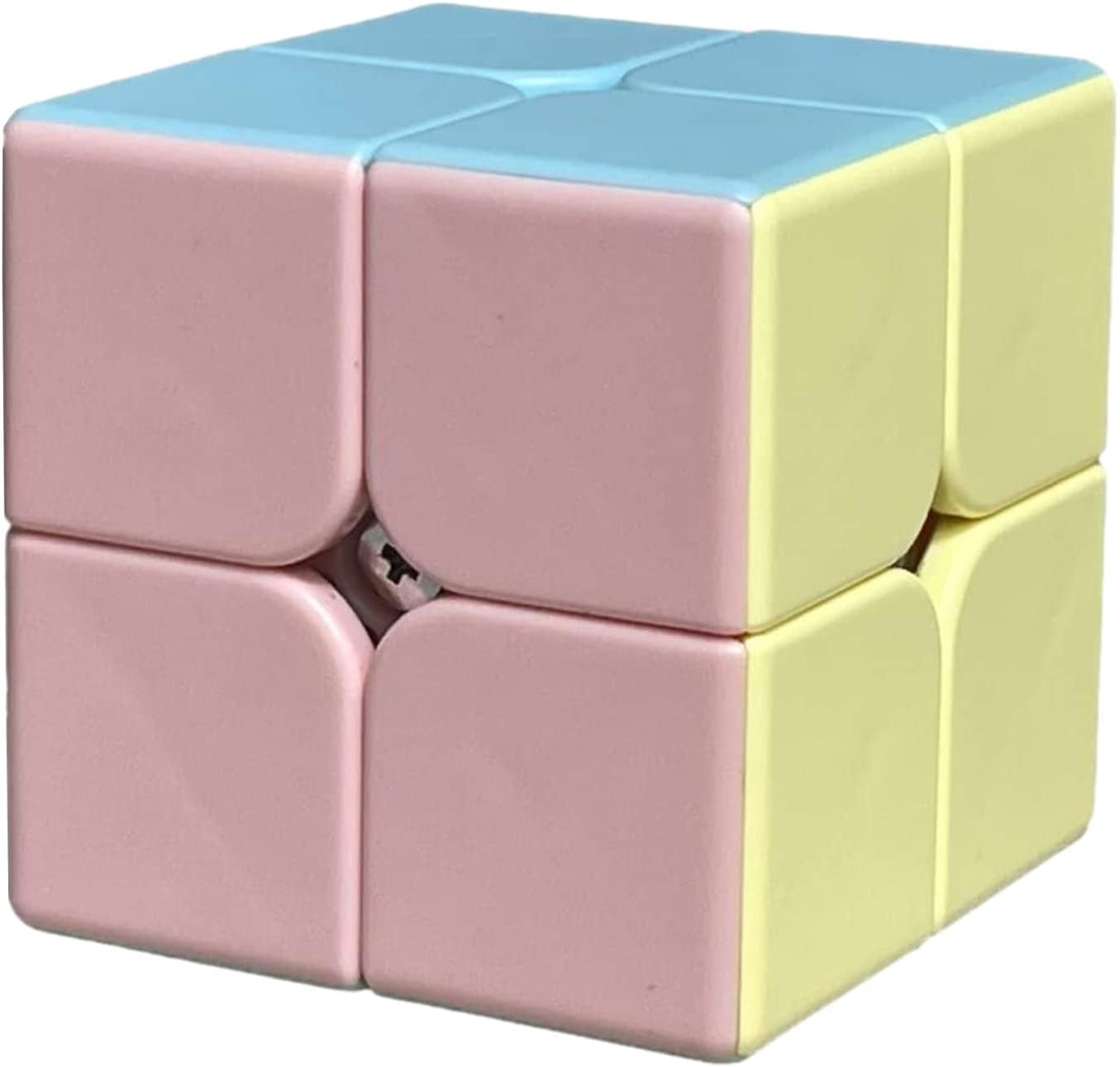 Stickerless Magic Cube 2x2x2 Pocket Cube Smooth Speed Durable 3D Puzzle Cube Toy for Boys Girls Cooja Rubix Cube 2x2