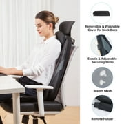 Snailax Shiatsu Back Massager with Heat for Pain Relief, Deep Kneading Massage Pad for Office Home Use