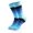 Light blue, variant on Babysbule Socks for Women and Men Men's Long Socks Striped High Waist Casual Trendy Socks