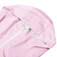 thumbnail image 5 of Alun Womens Upf 50+ Full Zipper Fishing Hoodie Shirt with Facial Occlusion and Thumb Holes Design Lightweight Pure Slim Fit Long Sleeve Hooded Tops with Pockets 1—Pink XL, 5 of 8