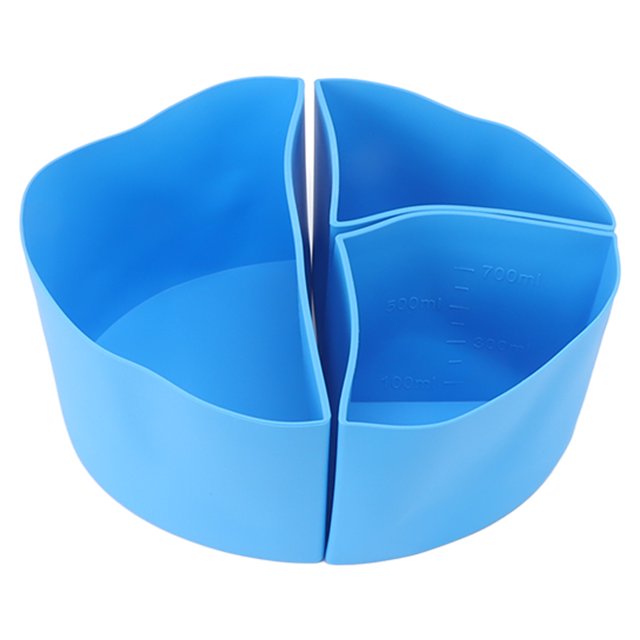 Revestimiento de cocción seguro, 3 en 1, revestimiento divisor de olla de cocción lenta, divisor de olla de cocina de silicona, experiencia incomparable Jadeshay A