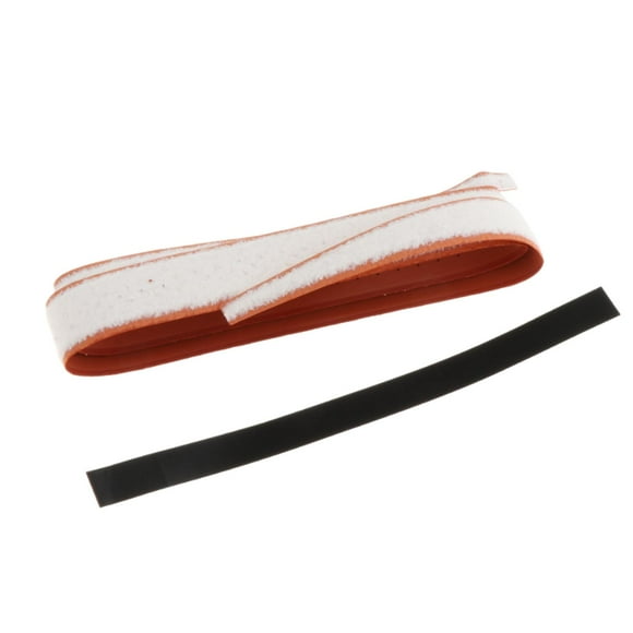 ZheElen Ruban de Prise pour Raquette de Pickleball Haute Performance sur Prise Remplacement Ruban de Prise Brun Brun 2.5x75cm