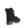 thumbnail image 3 of Bamboo Women Winter Lace Up Boot in Black, 3 of 4