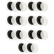 Theater Solutions TS80C In Ceiling 8" Speakers Surround Sound Home Theater 7 Pair Pack