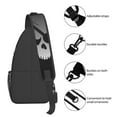thumbnail image 5 of ZICANCN Crossbody Sling Bags for Women Men,Jolly Roger Blindfold Skull Casual Shoulder Backpacks for Hiking Daypacks, 5 of 9