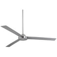 thumbnail image 5 of Minka-Aire Roto XL 62-Inch 3-Blade Ceiling Fan in Brushed Aluminum Finish W/ Silver Blades - F624-ABD, 5 of 6