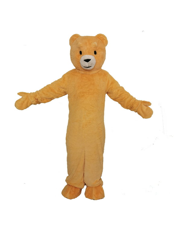 Plush Teddy Bear Mascot Costume Character Outfit Adult