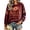 Wine, variant on Vxararl Halloween Sweatshirts for Women Casual Festival Graphic Tees Tops Halloween Costume Graphic Crewneck Tops Salem Broom Company Sweatshirt Halloween Witch Shirt Women Orange 3xL