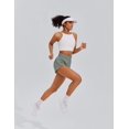 thumbnail image 5 of Pinspark Womans Lightweight Workout Running Shorts High Waisted Athletic Gym Short with Zip Pockets Quick Dry Comfy Lining Summer Active Short, 5 of 6