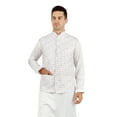 thumbnail image 2 of TRILOKI Scallop Solid Kurta Pajama with Waiscoat Premium 3-in-1 Set Ethnic Indian Traditional Wear Ethnic Diwali Puja, 2 of 5