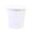 White, variant on Mini Galvanized Can with Lid,Small Metal Buckets with Lids, Wastebasket Can, Metal Rubbish Bin, Tabletop Can, Flower Pot Pen Holde , Waste Receptacles and Liners, Decorations