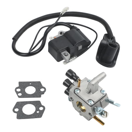 CaraMart High Performance Ignition Coil Kit for FS120 FS200 FS250 For FS300 FS350 For Lawn Mower with Consistent Spark Delivery