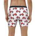 thumbnail image 4 of Disketp Red Wheeled Tractors Men's Boxer Briefs Men’s Underwear Boxer Briefs for Men, 4 of 7