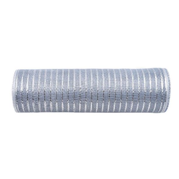 Kearding 1 rollo de cinta de malla navideña de Color sólido DIY, envoltura de regalo decorativa impermeable, cintas para fiesta de boda, Kits de decoración para fiestas Blanco