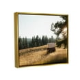 thumbnail image 3 of Stupell Times Past Rural Country Carriage Landscape Photography Gold Floater Framed Art Print Wall Art, 3 of 6