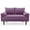 Lavender Pink, variant on Koby Home Sectional Loveseat Couch Sofa Mid-Century 58" Sofas Couches for Living Room Eggplant Purple