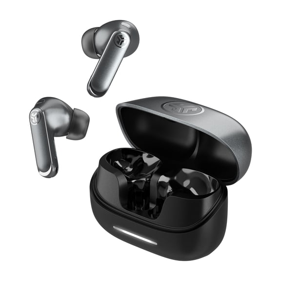 JLab Epic Pods ANC True Wireless Earbuds, Hi-Res LDAC, 60  Hour Battery, Black