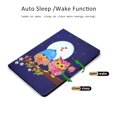 thumbnail image 6 of New iPad Pro 11 2020 Released Case, Allytech Slim Shell PU Leather Folio Kickstand Auto Sleep Wake Protection Shockproof TPU Inner Back Cover Case for Apple iPad Pro 11" 2nd Generation, Owls, 6 of 8