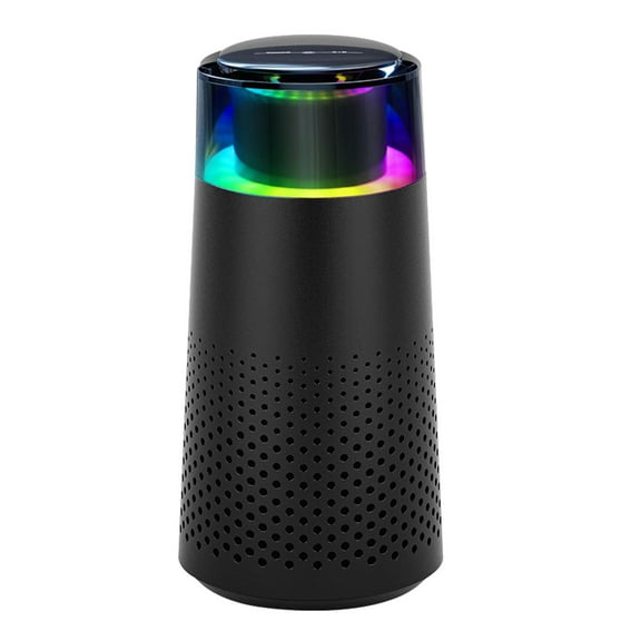 Colorful Pet Car Air Purifier Black Portable Mini Odor Eliminator for Home Bedroom Car Use